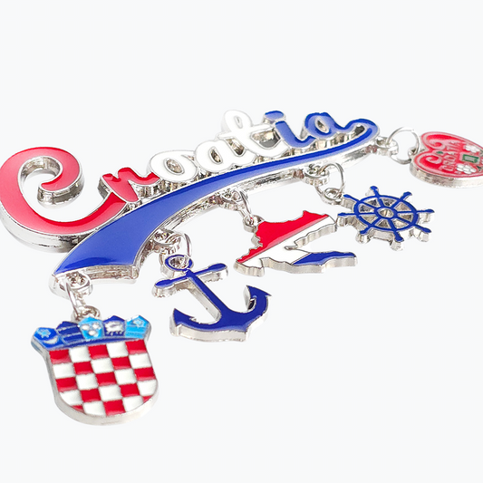Fridge Magnet Croatia Charms