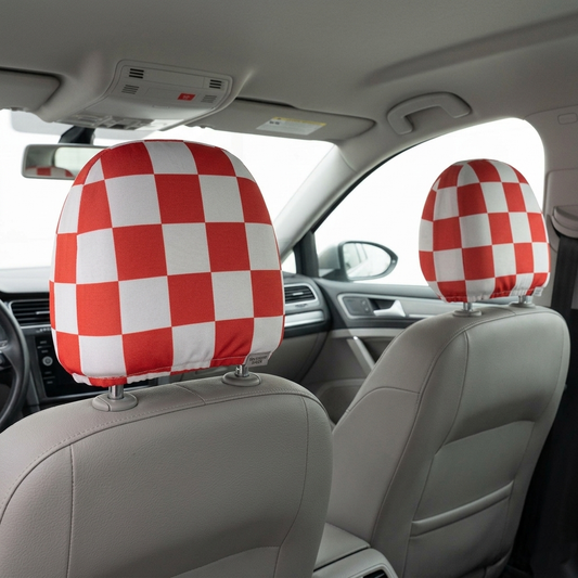 Šahovnica Croatia Car Headrest Cover