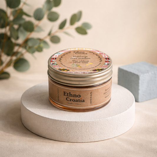 Olive Scented Candle – A Mediterranean Touch of Peace & Tradition