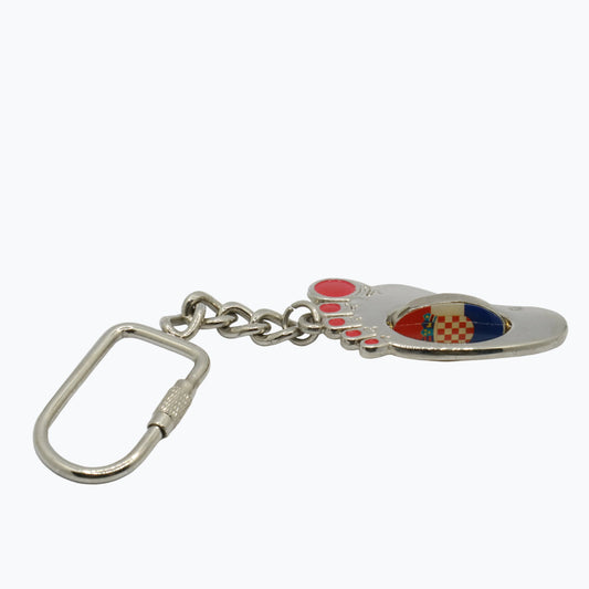 Keyring Croatia Footstep