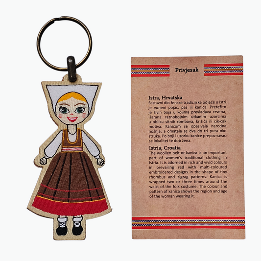 Keyring Ethno Croatia - Istra