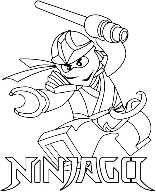 LEGO Ninjago – Zabavna Bojanka