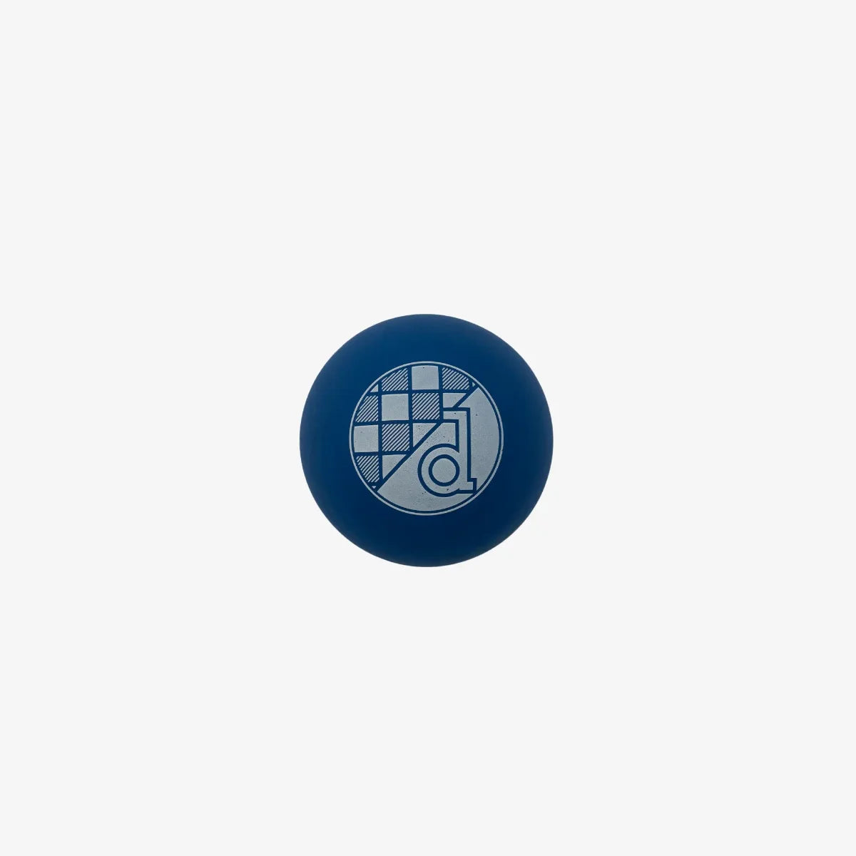 Mini Lopta Dinamo (Picigin) Blue circular object with a logo on a white background