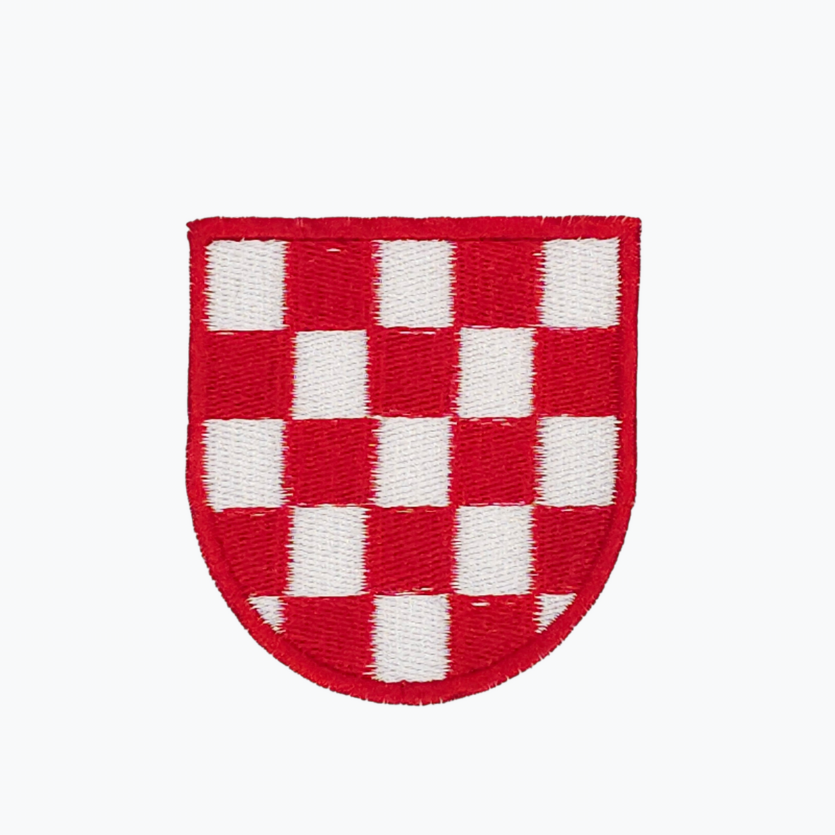 Prvo Bijelo Polje Check Clothes Patch