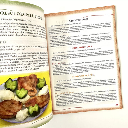 Croatian • English • Italian • German - Domaća Brza Hrana - Home‑Style Fast Food