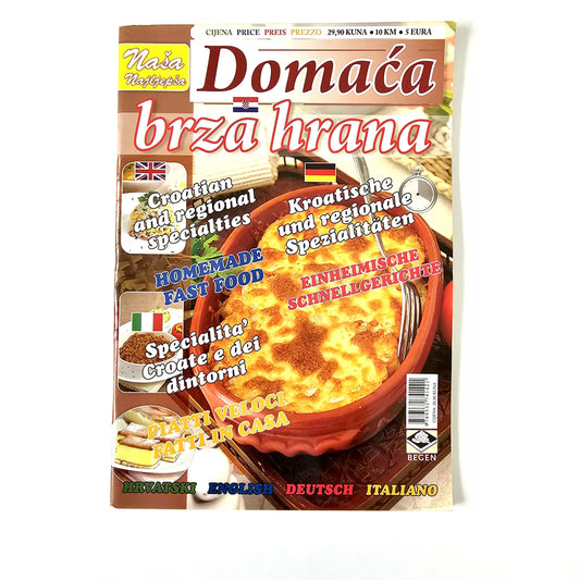 Croatian • English • Italian • German - Domaća Brza Hrana - Home‑Style Fast Food
