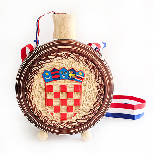 Wooden Bottle Čutura Croatia