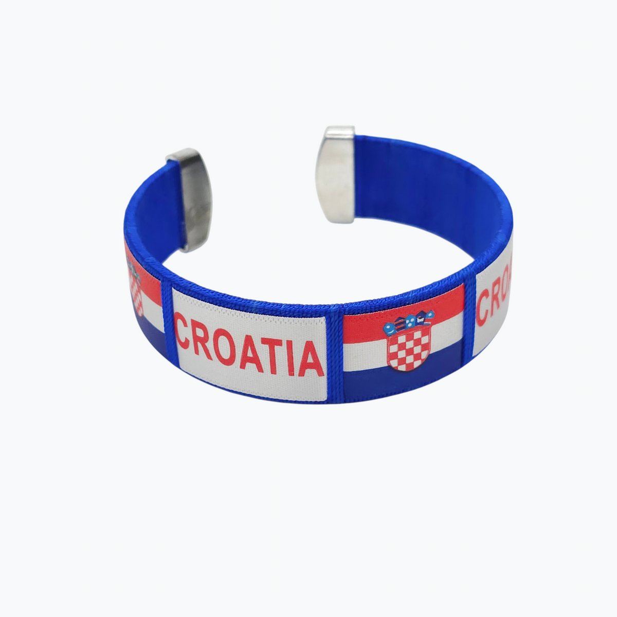 Croatia Blue Wide Cuff Bracelet