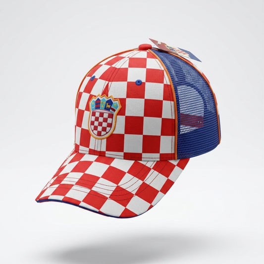 Baseball Cap Croatia Mesh