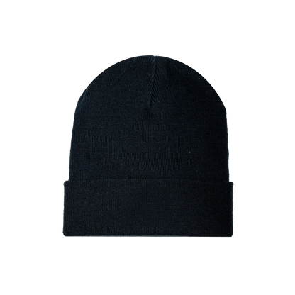 Beanie Dinamo Zagreb d in Black Black beanie on a white background