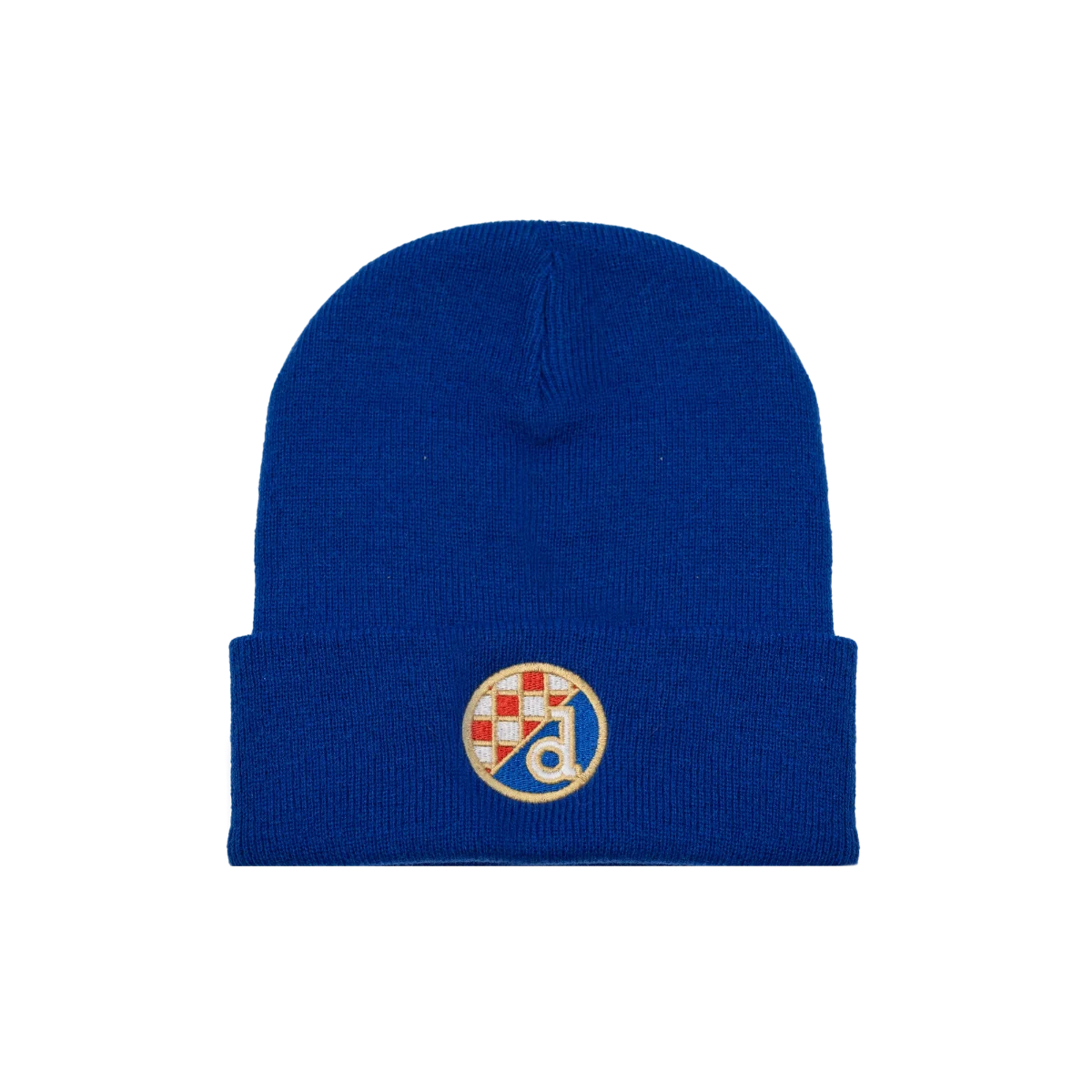 Beanie Dinamo Zagreb in Blue Blue beanie with a logo on a white background