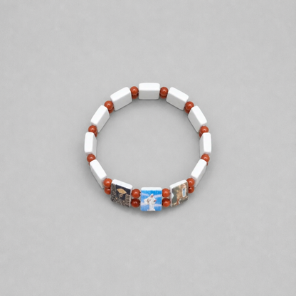 Bracelet Međugorje in White