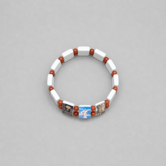 Bracelet Međugorje in White