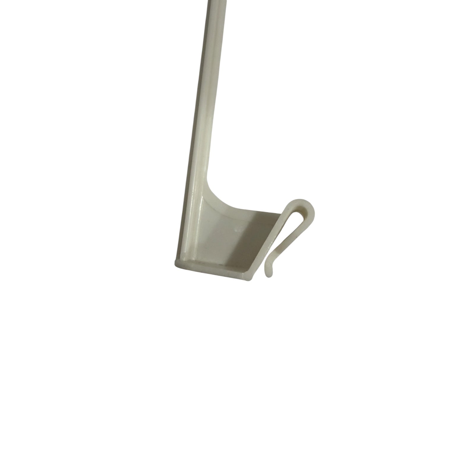 Car Window Flag Hajduk Split - set of 2 White plastic hook on a white background