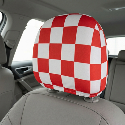 Šahovnica Croatia Car Headrest Cover