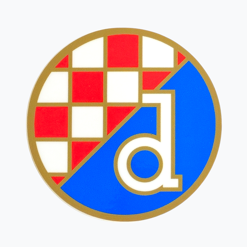 Dinamo Logo Gold Sticker