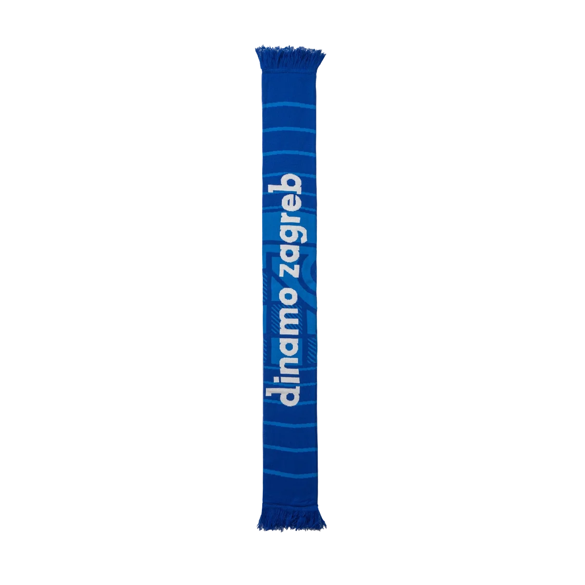 Dinamo Zagreb Scarf Nema Predaje Blue scarf with 'Dinamo Zagreb' text on a white background