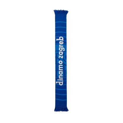 Dinamo Zagreb Scarf Nema Predaje Blue scarf with 'Dinamo Zagreb' text on a white background