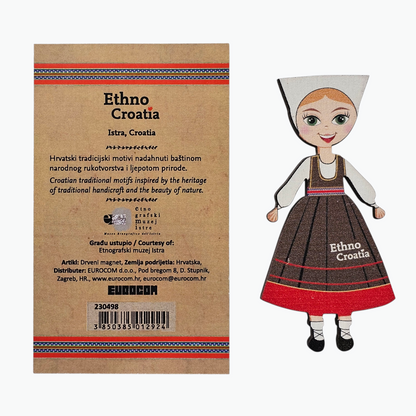 Fridge Magnet Ethno Croatia - Istra