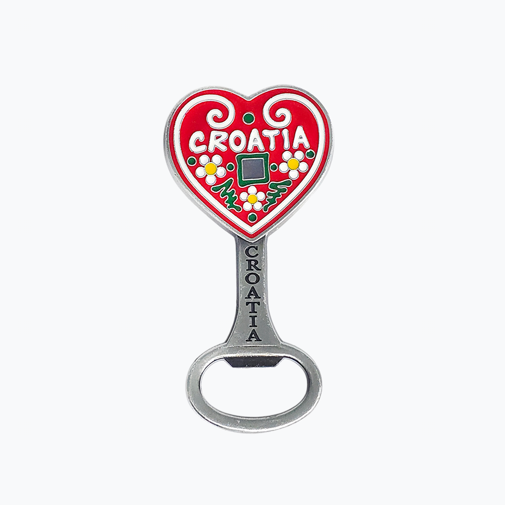 Fridge Magnet Licitar Bottle Opener - Matte Silver 