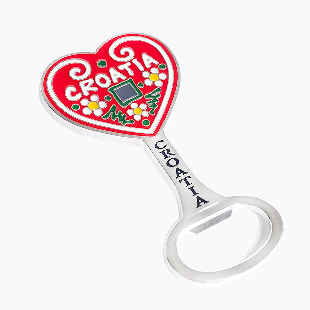 Fridge Magnet Licitar Bottle Opener - Silver