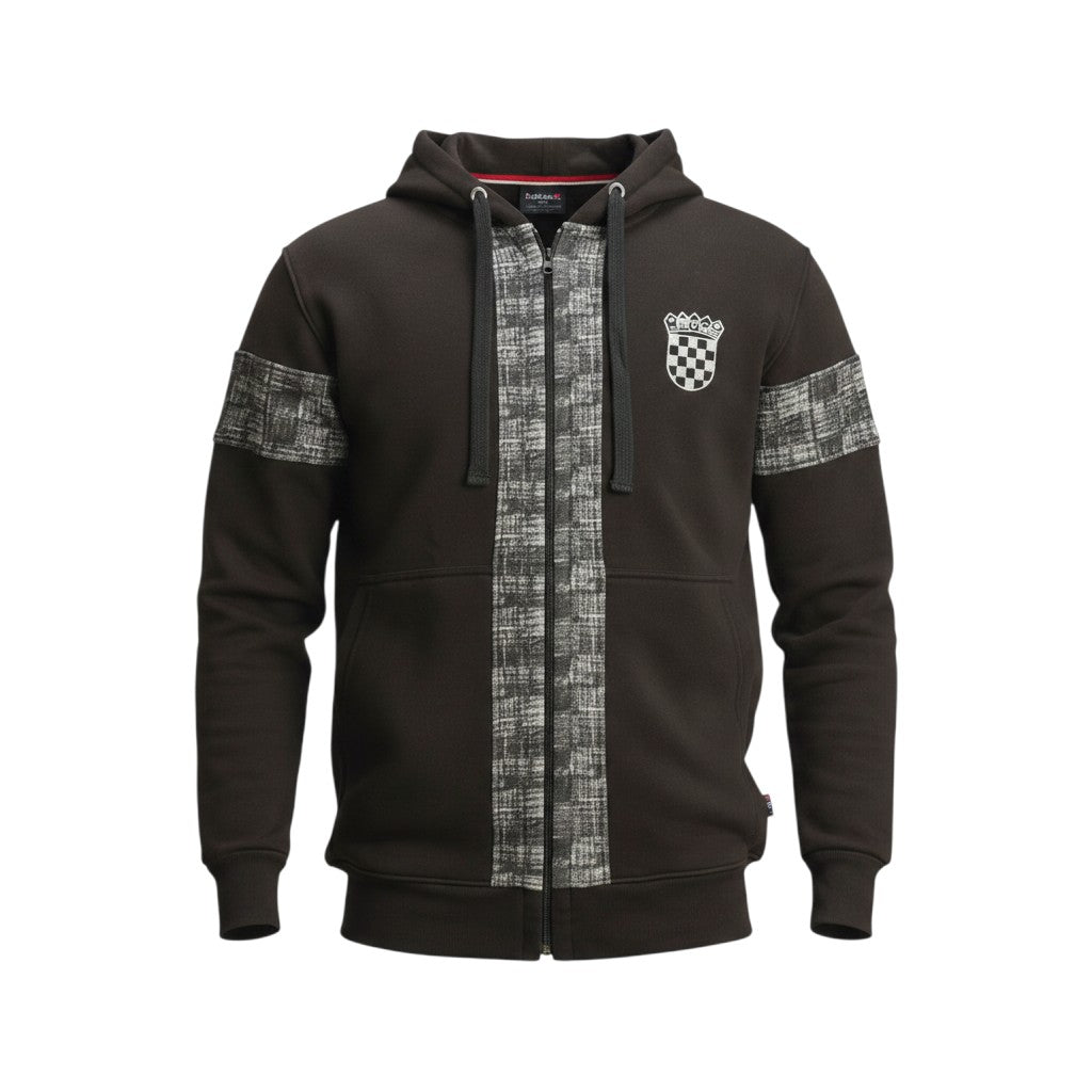 Hoodie / Jacket Hrvatska in black