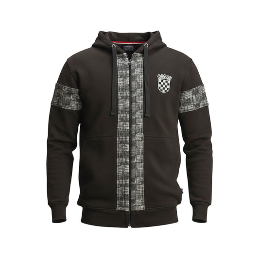 Hoodie / Jacket Hrvatska in black