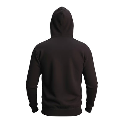 Black hoodie on a white background
