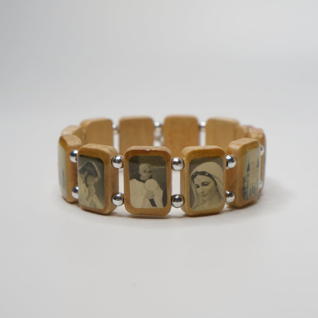 Bracelet Međugorje in Oak (Bead Spacer)