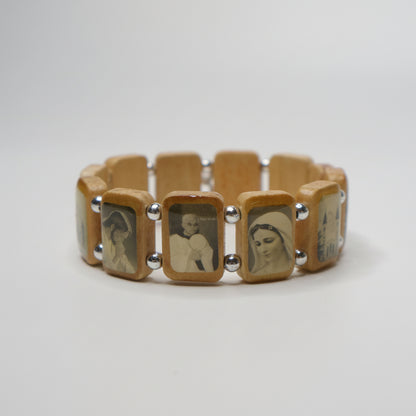 Bracelet Međugorje in Oak (Bead Spacer)