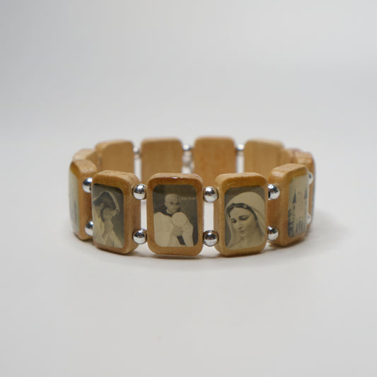 Bracelet Međugorje in Oak (Bead Spacer)