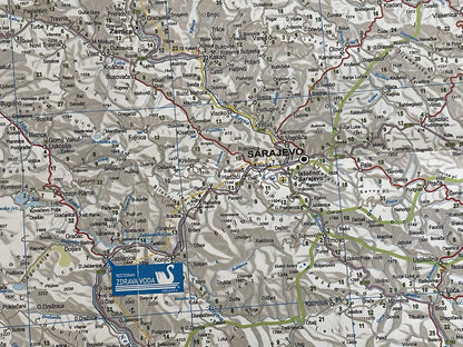 Auto Karta - Bosna i Hercegovina