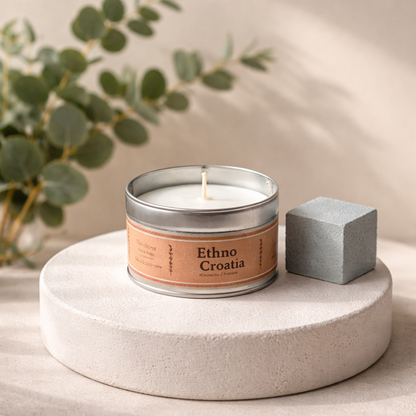 Olive Scented Candle – A Mediterranean Touch of Peace & Tradition