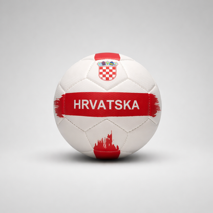 Soccer Ball Croatia (half size)