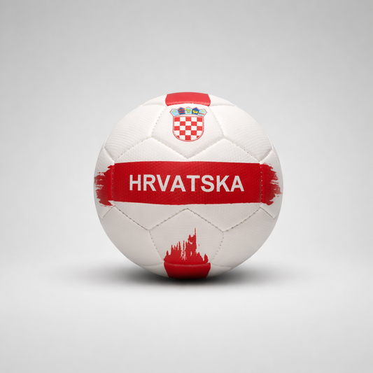 Soccer Ball Croatia (half size)