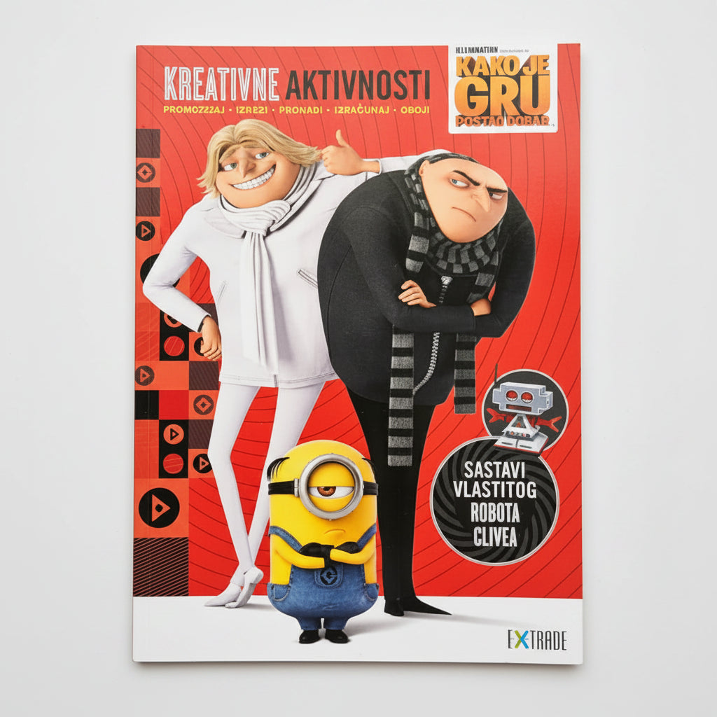 Kako Je GRU Postao Dobar: Kreativne Aktivnosti – Sastavi Robota