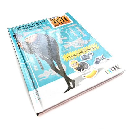 Kako je Gru Postao Dobar – Kompletni Vodič Kroz Filmsku Trilogiju Notebook with a whale illustration on the cover against a white background