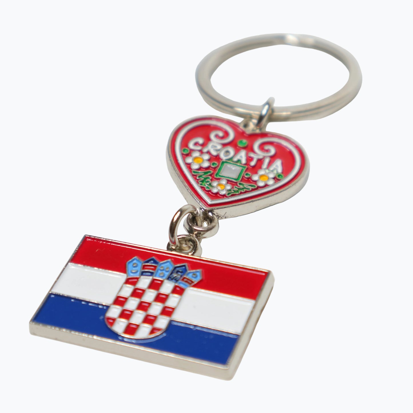 Keyring Croatia Flag & Licitar