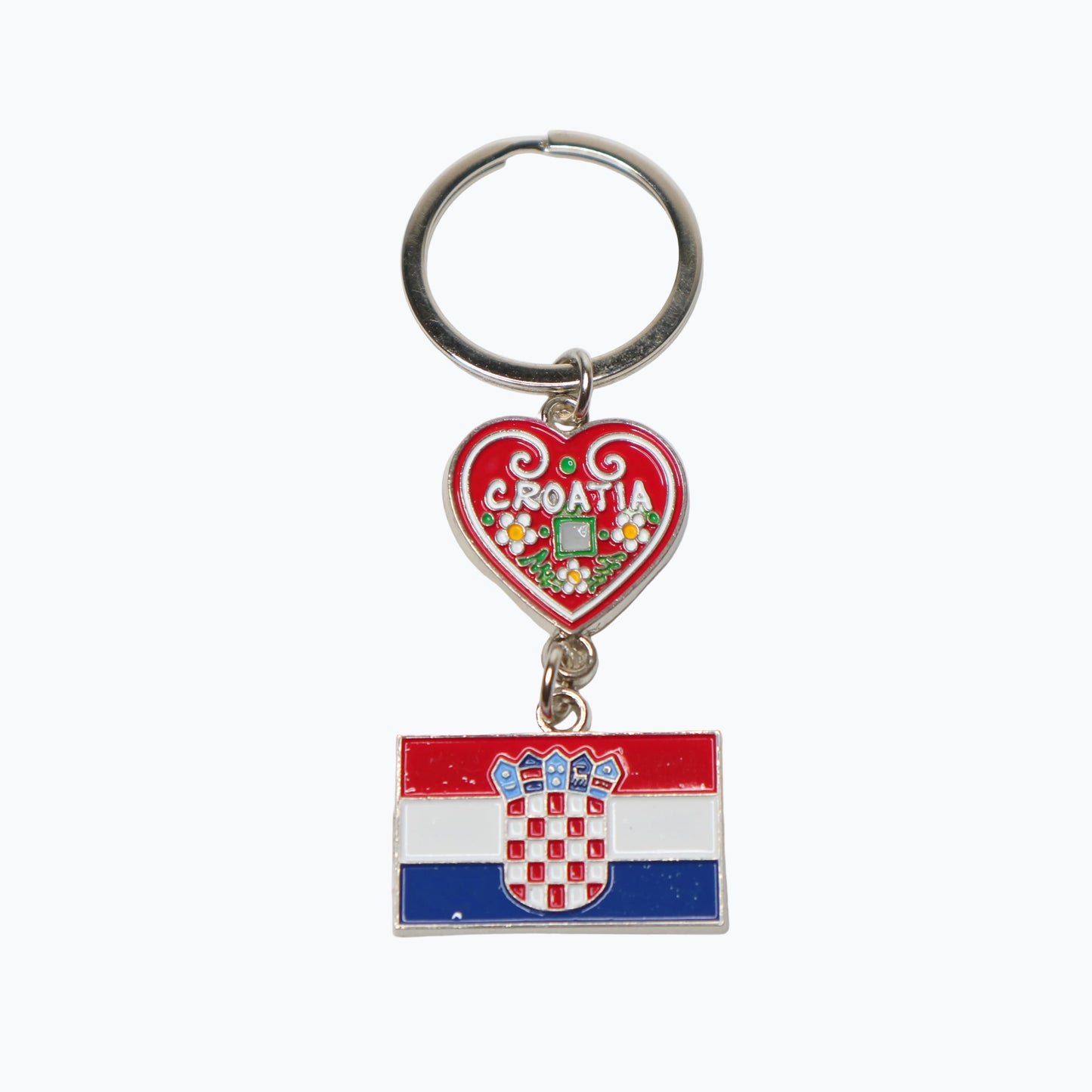 Keyring Croatia Flag & Licitar