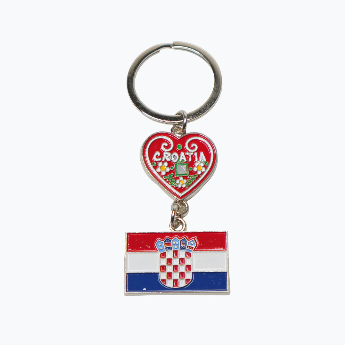 Keyring Croatia Flag & Licitar