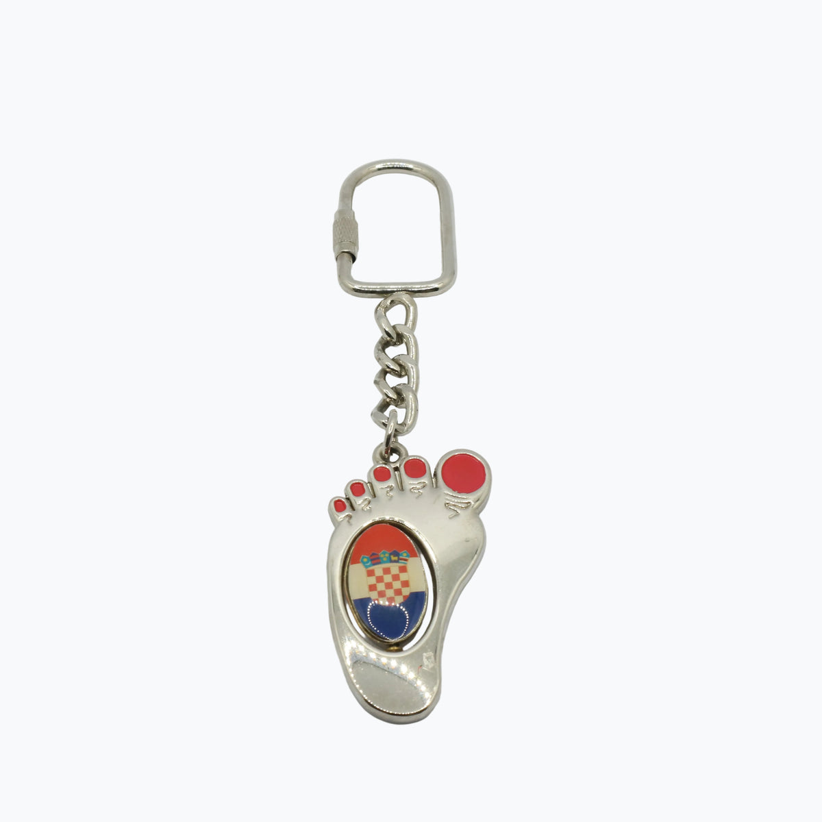 Keyring Croatia Footstep