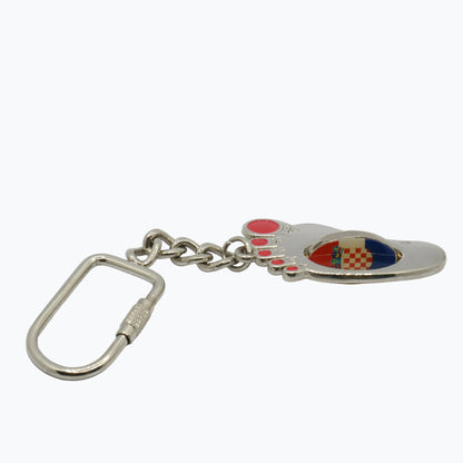 Keyring Croatia Footstep