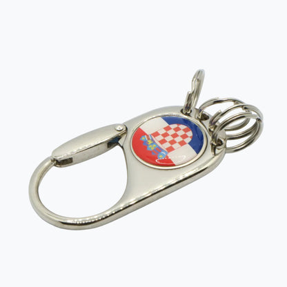 Keyring Croatia Multi-Slot