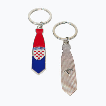 Keyring Croatia Necktie