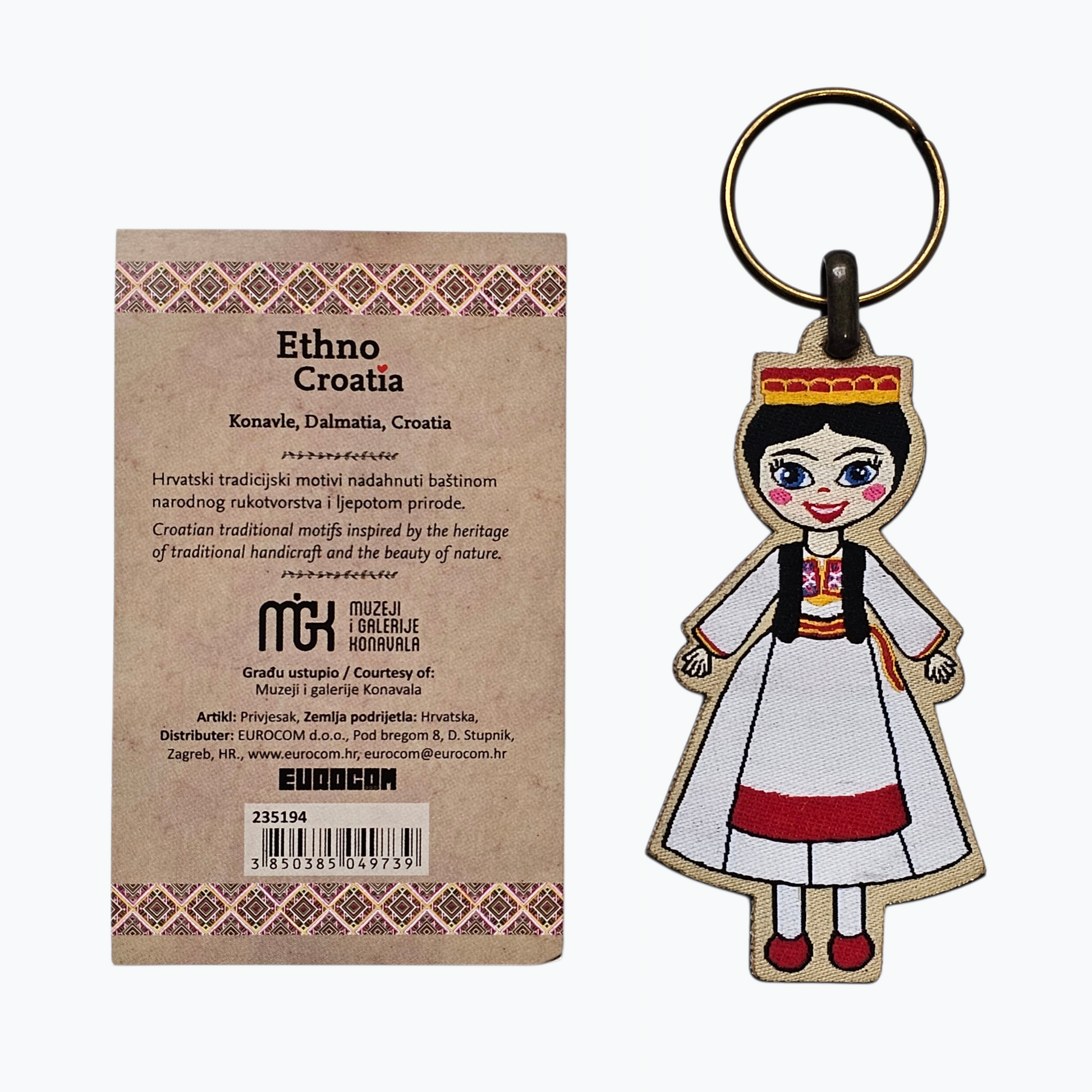 Keyring Ethno Croatia - Konavle, Dalmatia