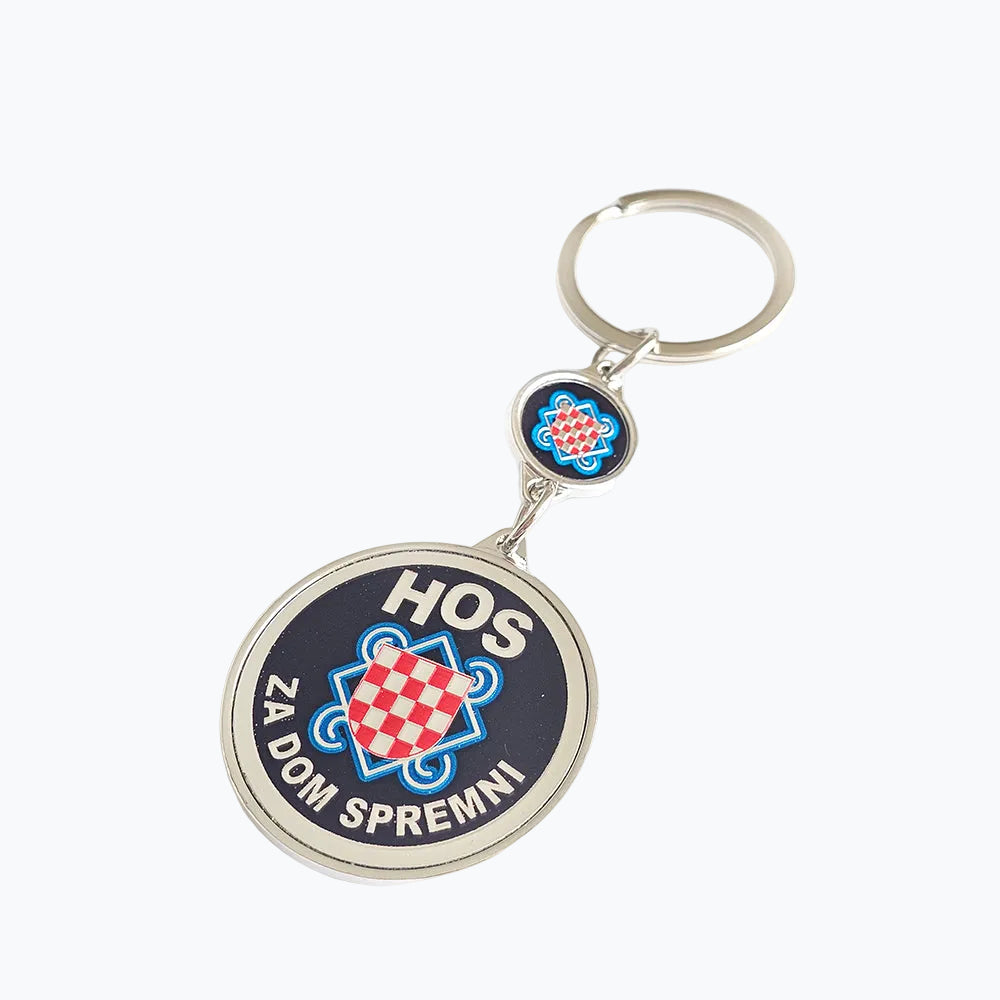 Keyring HOS Dual Logo 