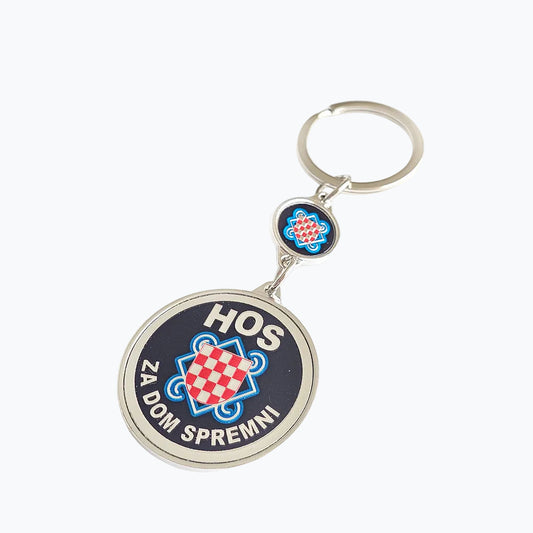 Keyring HOS Dual Logo 
