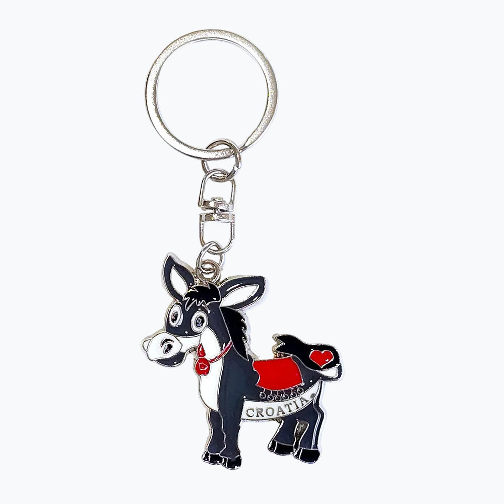 Keyring Magarac Croatia Donkey