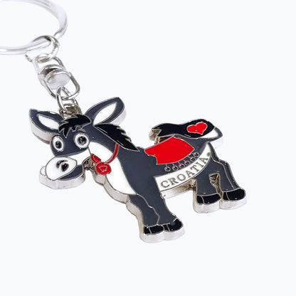 Keyring Magarac Croatia Donkey