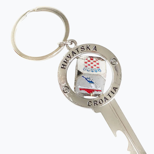Keyring Spinning Cube Key